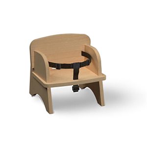 Natural Pod™ Steady - Chaise - Bébé - avec ceintures de sécurité 3 points - 13'' L x 10'' P x 06'' H