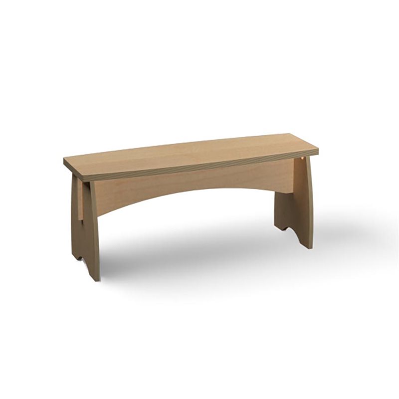 Soc Natural Pod™ - Banc - 31'' L x 12'' P x 15'' H Soc Natural Pod™ - Banc - 31'' L x 12'' P x 15'' H