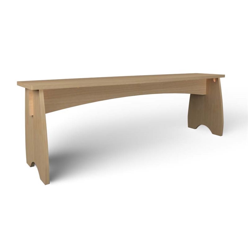 Natural Pod™ Share - Bench - 56"W x 13"D x 18"H