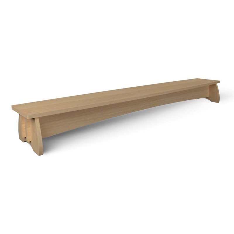 Natural Pod SHARE - Bench - 72"W x 12"D x 08"H Natural Pod SHARE - Bench - 72"W x 12"D x 08"H
