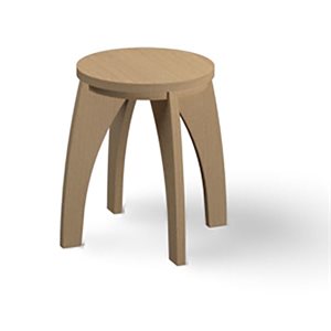 Tabouret Unity Natural Pod™ - 14-1 / 2" L x 15-1 / 2" P x 15" H