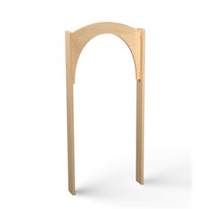 Arcade à feuilles persistantes Natural Pod™ - Petite - 22" L x 4" P x 40" H