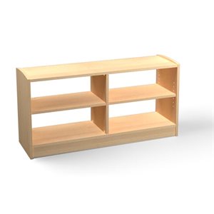 Étagère à feuilles persistantes Natural Pod™ - Série 15 - Droite - 48" L x 15" P x 24" H