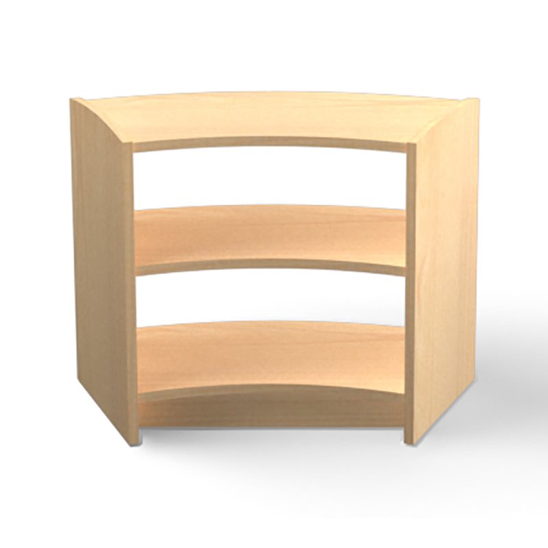 Natural Pod™ Evergreen Shelf -15 Series - Curved - 32" W x 15" D x 24" H