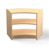 Étagère à feuilles persistantes Natural Pod™ - Série 15 - Courbée - 32" L x 15" P x 24" H