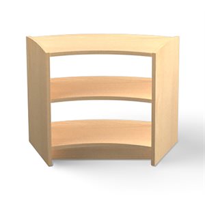 Étagère à feuilles persistantes Natural Pod™ - Série 15 - Courbée - 32" L x 15" P x 24" H
