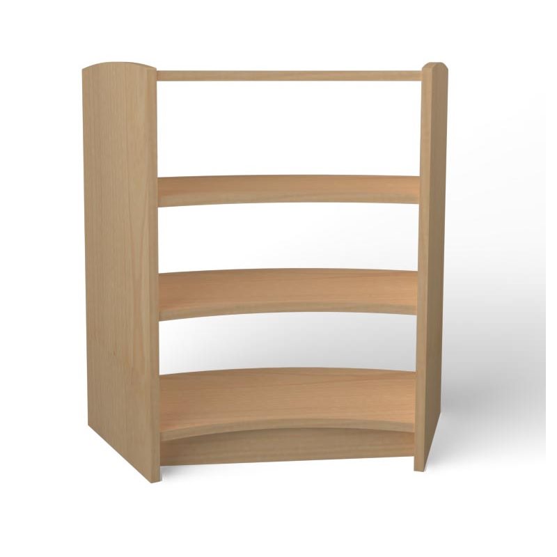 Natural Pod™ Evergreen - Shelf - 15 Series - Curved - 32"W x 15"D x 32"H