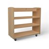 Natural Pod™ Evergreen - Shelf - 15 Series - Straight - with casters - 32"W x 15"D x 32"H
