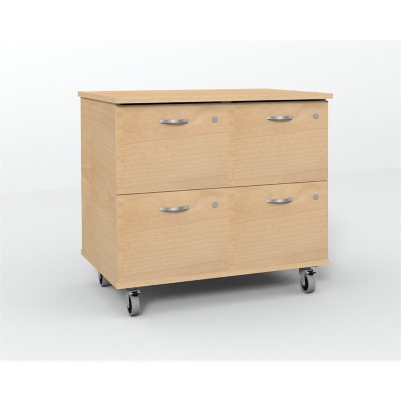 Guide Natural Pod™ - Armoire de rangement - Droite - 2 x tiroirs de classement verrouillables au-dessus et en dessous (Mod D) avec roulettes - 32"L x 24"P x 29"H Guide Natural Pod™ - Armoire de rangement - Droite - 2 x tiroirs de classement verrouillables au-dessus et en dessous (Mod D) avec roulettes - 32"L x 24"P x 29"H
