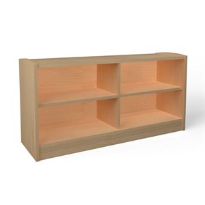 Natural Pod EVERGREEN-Shelf-15 Series-Straight with Back-48"Wx15"Dx24"H