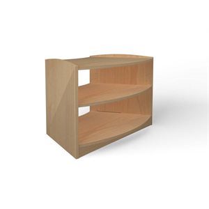 Natural Pod EVERGREEN-Shelf-24 Series-Curved-32"Wx24"Dx24"H