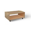 Natural Pod™ Evergreen - Shelf - 24 Series - Straight - with Castors - 32"W x 24"D x 14"H