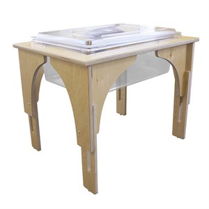 Natural Pod™ Reach Nature / Sand Table - Rectangular - 31" L x 23" W x Adjustable Height