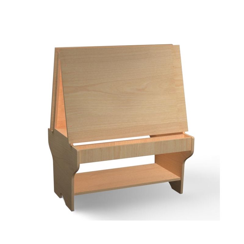 Natural Pod™ Imagine - Chevalet d'art - 37'' L x 29'' P x 48'' H Natural Pod™ Imagine - Chevalet d'art - 37'' L x 29'' P x 48'' H