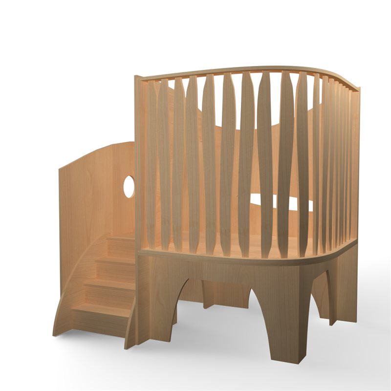 Natural Pod™ Wonder - Loft - Pam's - avec escalier - 69'' L x 50'' P x 67'' H Natural Pod™ Wonder - Loft - Pam's - avec escalier - 69'' L x 50'' P x 67'' H