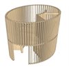 Natural Pod™ Wonder - Loft - Treehouse - Stair - 106"H x 81" x 95"