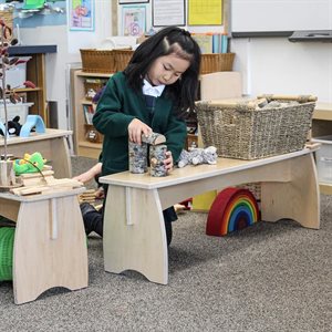 Natural Pod™ Share - Bench - 44" W x 12" D x 10" H