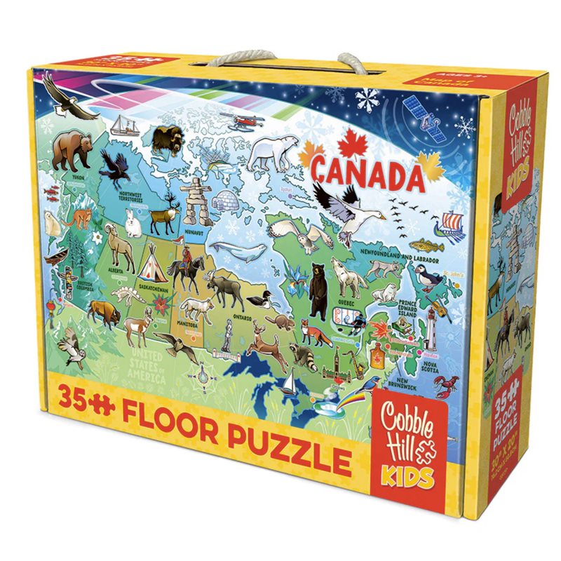 Canada Floor Puzzle Map - 35pcs