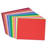 Construction Paper - 9" x 12" - Assorted - Case-50