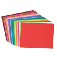 Construction Paper - 12" x 18" - Assorted - Case-25