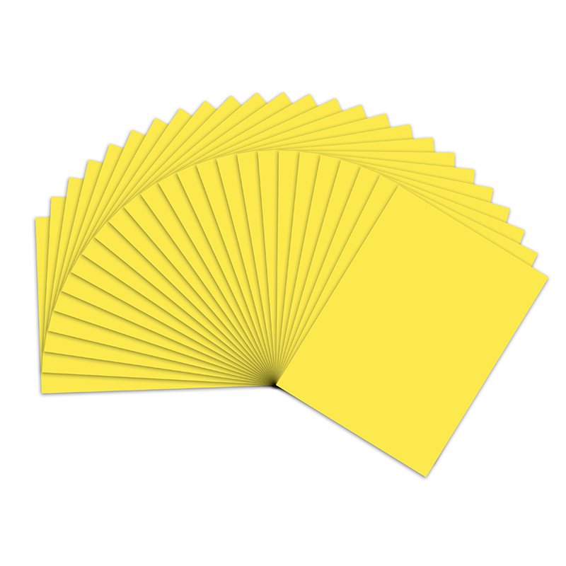 Construction Paper - 12" x 18" - Yellow - Case-25