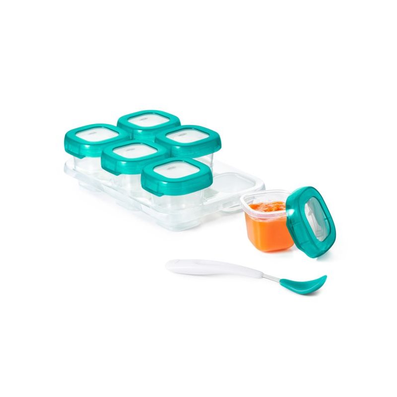 OXO Tot 2 oz Baby Blocks BPA-Free Plastic Freezer Storage Containers
