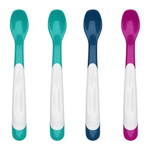 Plastic Feeding Spoons - Set of 4