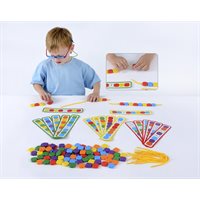 Lacing Colour Sequence Beads