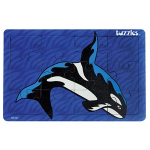 Canadian Indigenous Orca 12-Piece Tray Puzzle