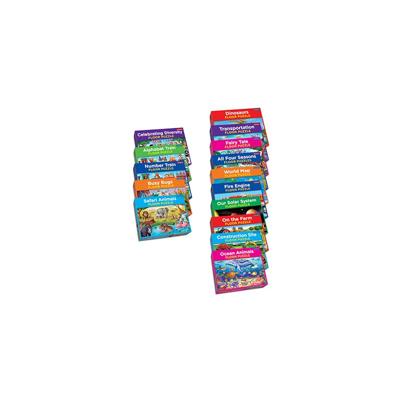 Puzzles de sol pour salle de classe - Ensemble complet