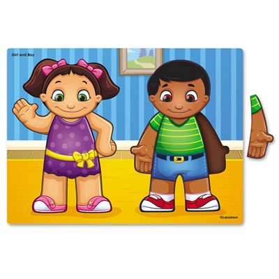Puzzle Garçon Et Fille