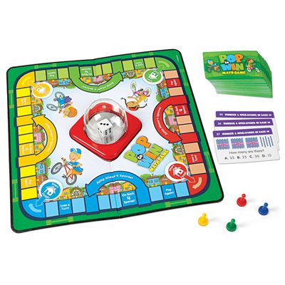 Pop To Win! Math Game - Gr 1