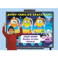 Space Sort Interactive Word Games Complete Set Class License (5 computers) CD-ROM