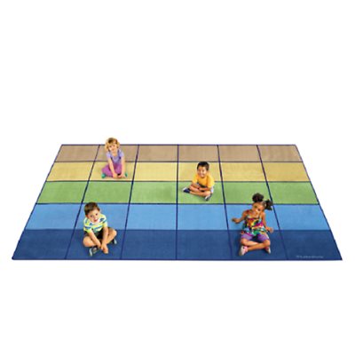 Une place pour tout le monde Tapis aux couleurs apaisantes pour 30-9'x12' Une place pour tout le monde Tapis aux couleurs apaisantes pour 30-9'x12'