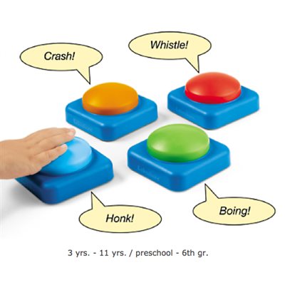 Je connais la réponse! Buzzers de jeu