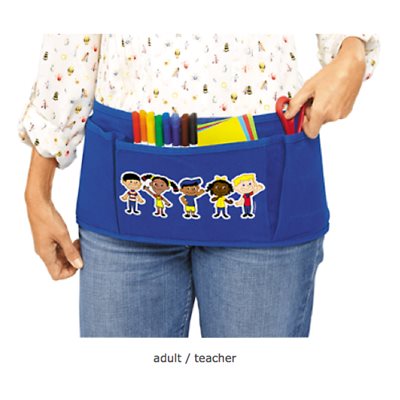 Tablier utilitaire polyvalent pour enseignants