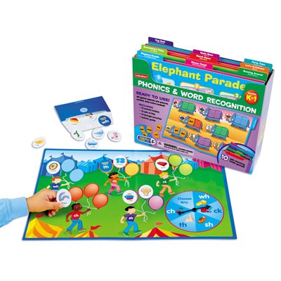 Phonics-Word Recognition Folder Game Library