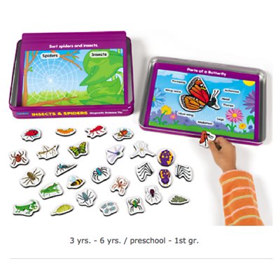 Insects & Spiders Activity Tin