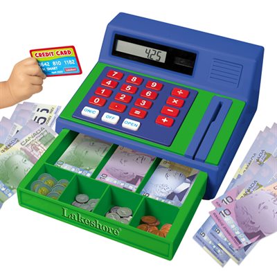 a real cash register