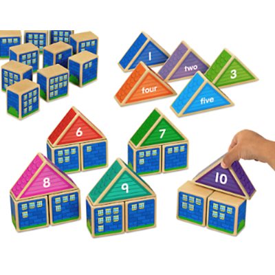 Build-A-Number Houses