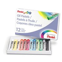 Pentel Oil Pastels Pack of 12