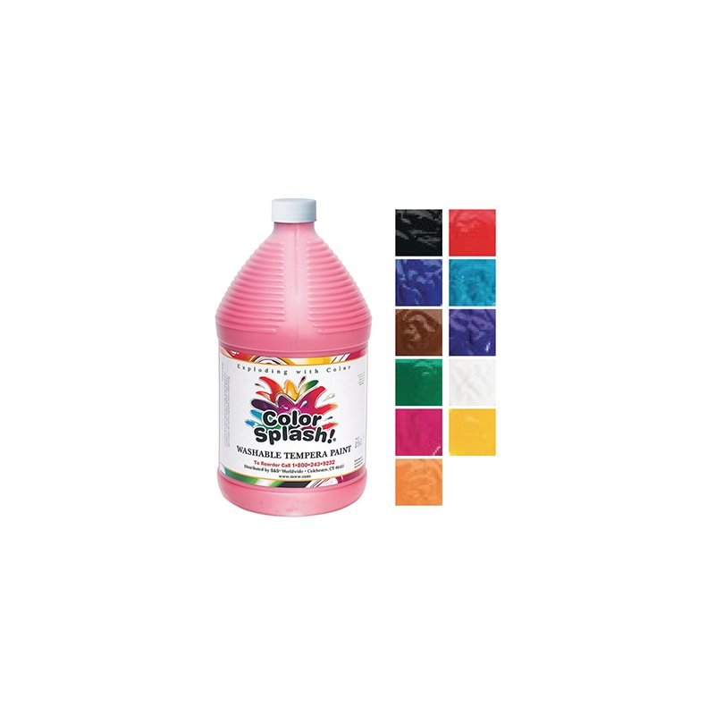 Peinture détrempe lavable - Vert - 128 oz. Peinture détrempe lavable - Vert - 128 oz.