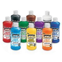 Tempera Liquide Entièrement Lavable - Asst. / 10
