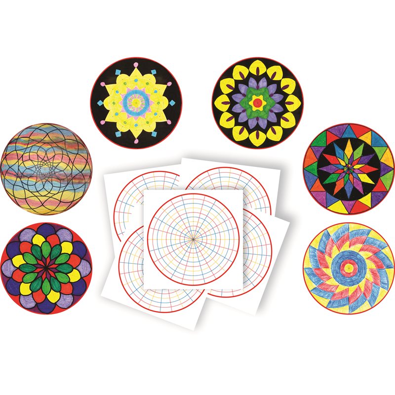 Papier Make-A-Mandala - Paquet de 36