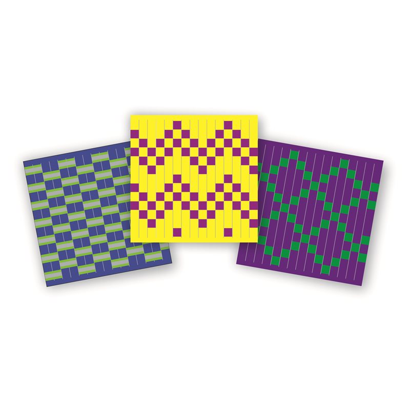 Explore Colours & Patterns Weaving Mats - Pack of 72