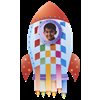 Rocket Ship Weaving Mats - Pack of 32