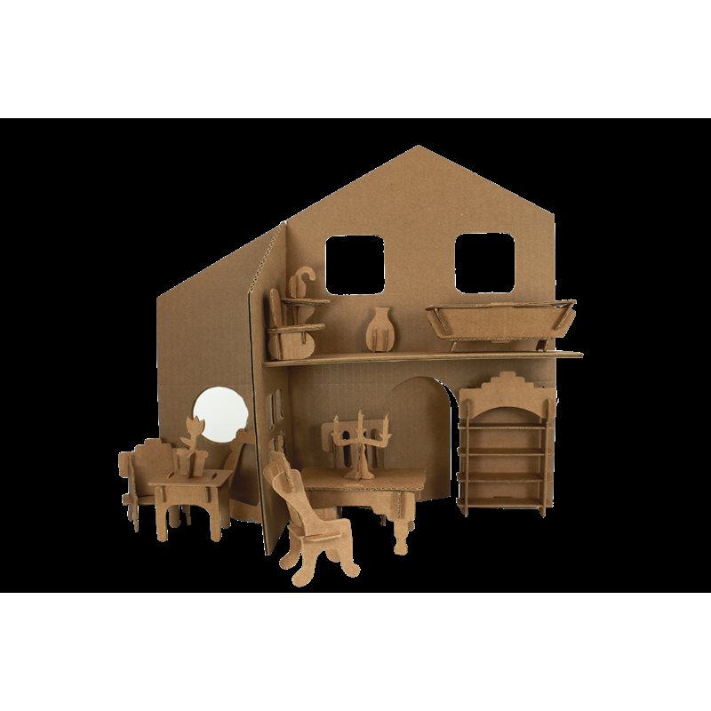 Classroom Doll House Pack - 12 Houses