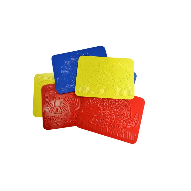 Junior Dinosaur Rubbing Plates - Pack of 6