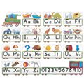  French-English Manuscript Alphabet Train