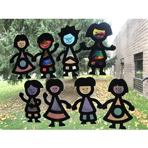 Friends Stained Glass Frames - Pack of 36